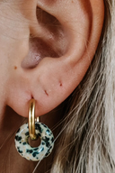 Jasira - Ohrringe - Naturstein - Edelstahl