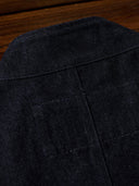 13oz Denim Retro Swedish Soldier Biker Jacket