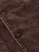 Elbow Suede Patches Washed Corduroy Tailored Jacket