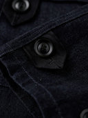 13oz Denim Retro Swedish Soldier Biker Jacket