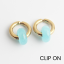 Jutta - Earrings - Clip On - Stainless Steel