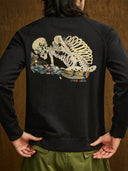 "Zen Chi An Kata Tadayoshi-den" Ukiyo-e Raglan Sweatshirt