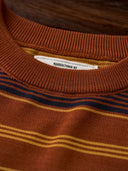 Multi-Border Knit Heavyweight Tee