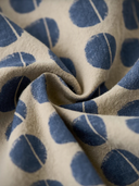 Circle Pattern Cotton Long Sleeve Shirt