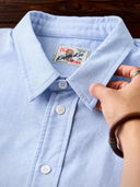 Cleanfit Embroidered Oxford Short Sleeve Shirt