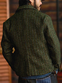 Wool-Blend Tweed Tailored Jacket