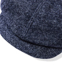 Vintage British-Style Wool Newsboy Beret