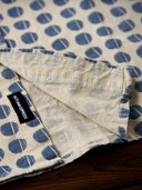 Circle Pattern Cotton Long Sleeve Shirt