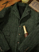Wool-Blend Tweed Tailored Jacket
