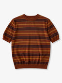 Multi-Border Knit Heavyweight Tee