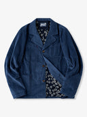 Vintage Corduroy Indigo-Dyed Work Jacket