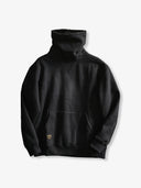 Fleece-Lined Turtleneck V-Gusset Sweatshirt