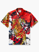 Karaku x HORIKAGE.INK Fierce Tiger Flames Shirt