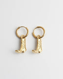 Cowboy Boots - Oorbellen - Stainless Steel