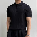 GIMCHEON Knitted Polo Shirt