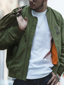 MA-1 Vintage Military Style Bomber Jacket