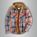 Didier™ | Checkered patchwork jacket