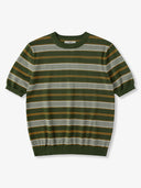 Multi-Border Knit Heavyweight Tee