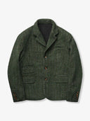 Wool-Blend Tweed Tailored Jacket