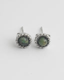 Tara - Stud - Natuursteen - Oorbellen - Stainless Steel