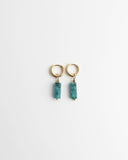 Dora - Oorbellen - Natuursteen - Stainless Steel