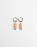 Dora - Oorbellen - Natuursteen - Stainless Steel