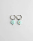 Daisy Flower - Oorbellen - Stainless Steel