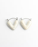 Heart - Oorbellen - Stainless Steel