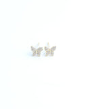 Sparkle Butterfly - Stud - Oorbellen - Stainless Steel