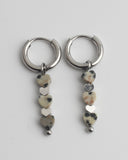 Heart To Heart - Oorbellen - Stainless Steel