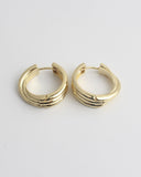 Nuria - Plated - Earrings - Stainless Steel