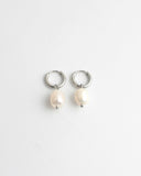 Classic Freshwater Pearl - Oorbellen - Stainless Steel