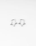 Star - Oorbellen - Plated