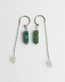 Yaya - Oorbellen - Natuursteen - Stainless Steel