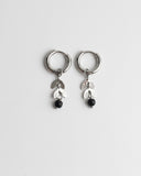 Stone Leaf - Oorbellen - Stainless Steel