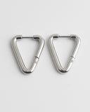 Small Triangle - Oorbellen - Stainless Steel