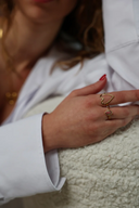 Grace - Ring - Stainless Steel - Adjustable