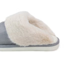 Lined indoor slippers