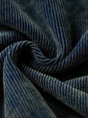 [Pre-Order] Washed Corduroy Denim Work Shirt with Leather Tag