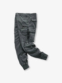 Military Drawstring Hem Parachute Pants