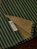 Distressed Vintage Stripe Heavy Duty Overshirt