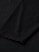 Improved Henley Neck T-Shirt with Turquoise-style Buttons