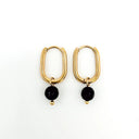 Zuzy - Oorbellen - Natuursteen - Stainless Steel