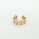 Daisy Flowers - Earcuff - Stainless Steel