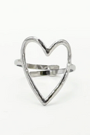 Grace - Ring - Stainless Steel - Adjustable