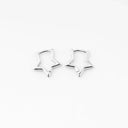 Star - Oorbellen - Plated