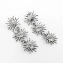 Sunflower Madness - Oorbellen - Stainless Steel