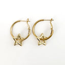 Shining stars - Oorbellen - Stainless Steel