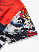 Karaku x HORIKAGE.INK Fierce Tiger Flames Shirt