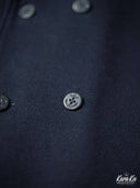 Double-Breasted Shawl Collar Peacoat